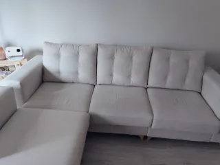 Sofá 3-4 plazas beige