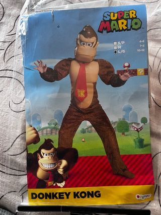 Disfraz Donkey Kong Super Mario Talla L/G