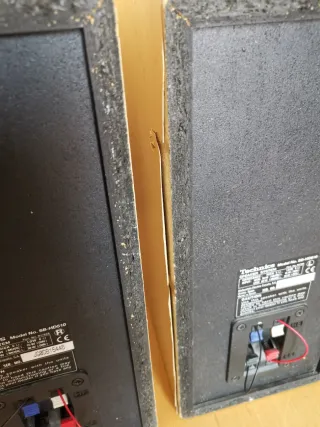 Altavoces Technics Beige y Negro