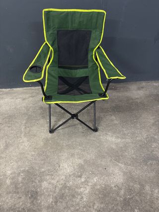 Silla Camping Playa Plegable Verde