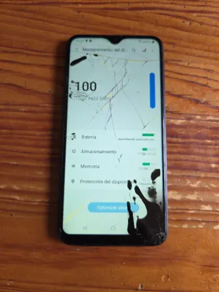 Samsung Galaxy A10 pantalla rota