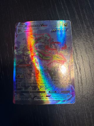 Carta Pokémon Rayquaza VMAX