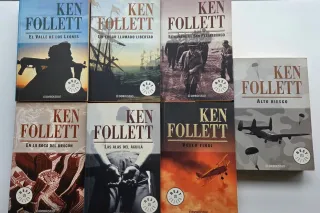 Lote de 7 novelas del escritor Ken Follet