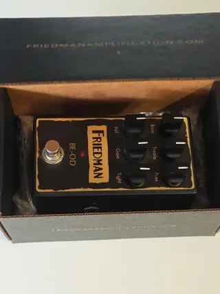 Pedal Friedman BE-OD Overdrive/Distorsione