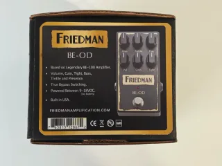 Pedal Friedman BE-OD Overdrive/Distorsione