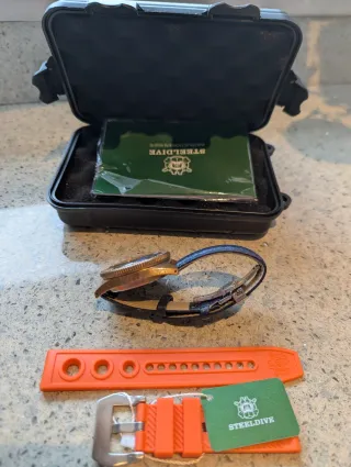 Reloj Steeldive Bronce Azul