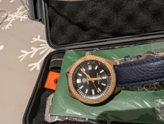 Reloj Steeldive Bronce Azul