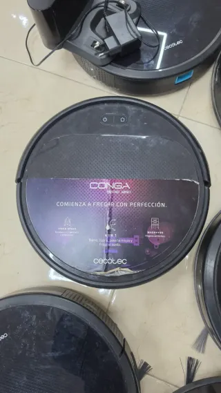 Lote 6 robots aspirador Conga