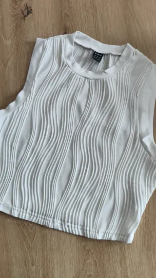 Top SHEIN blanco