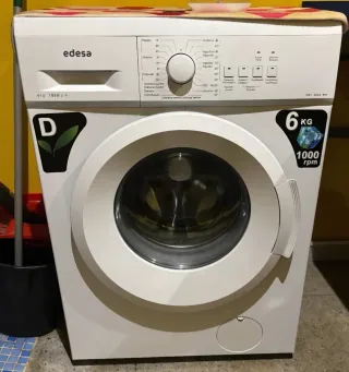 Lavadora Edesa 6kg 1000rpm