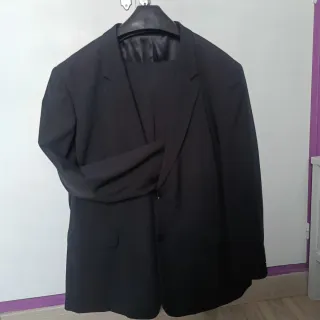 Traje completo hombre negro