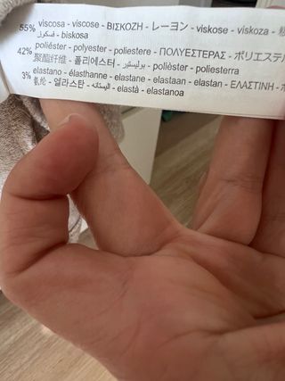 Jersey Zara mangas abullonadas