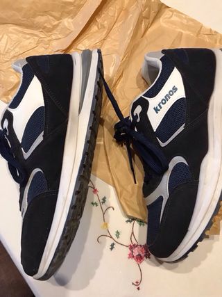 Scarpe ginnastica K-ronos uomo blu/bianco