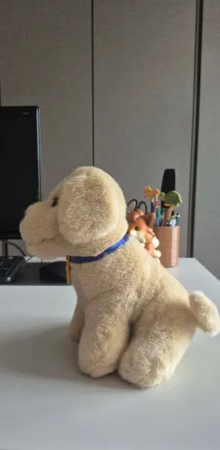 Peluche cane Scotty seduto