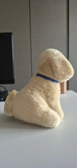 Peluche cane Scotty seduto