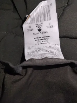 Chaleco Scalpers Talla S Verde Oliva