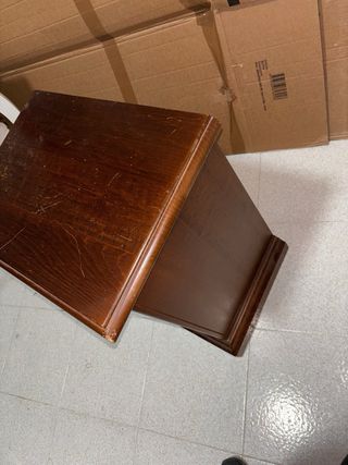 Set di Comodini in legno marrone