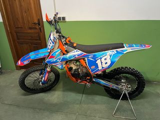 KTM 85sx 2022 Motocross Azul/Naranja