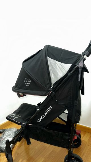 Silla Maclaren Techno Arc + Accesorios - IMPECABLE