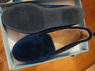 Zapatos Mocasines Maria Romero Azul