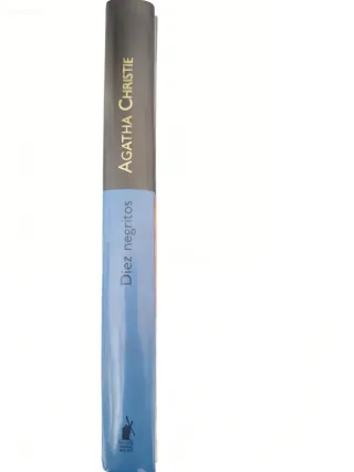 Libro Diez negritos - Agatha Christie.