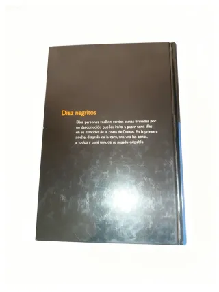 Libro Diez negritos - Agatha Christie.