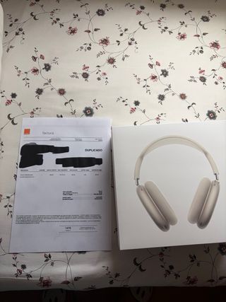 Airpods Max Plata con factura