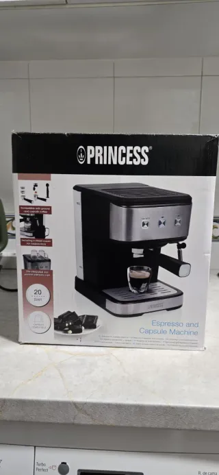 Cafetera Princess moderna