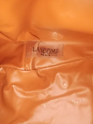 Bolso Saco Mano Lancome Naranja carmesí