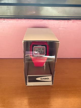 Reloj Casio Water Resist 50M Rosa