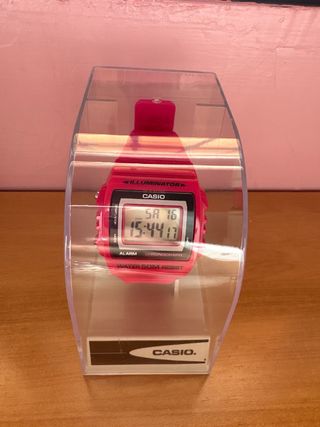 Reloj Casio Water Resist 50M Rosa