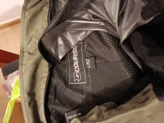 Pantalón Moto Adventure Negro/Verde