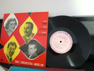 Vinile Carla Boni, Gino Latilla, Achille Togliani