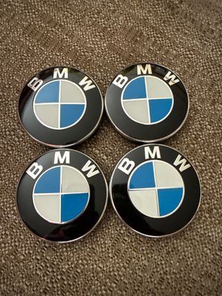 Tapas de buje BMW originales 68mm (4 unidades)