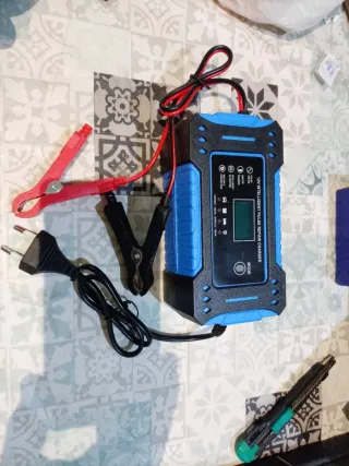 Cargador Baterías Coche 12V Inteligente