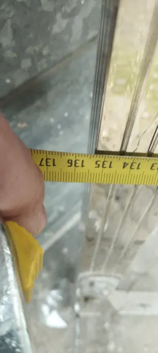 Cabecero y pie de cama, niquelado 135cm