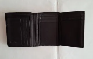 Cartera piel hombre Daviletto negra