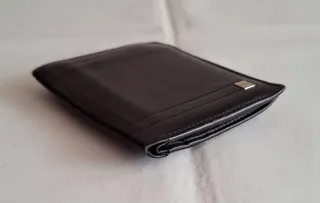 Cartera piel hombre Daviletto negra