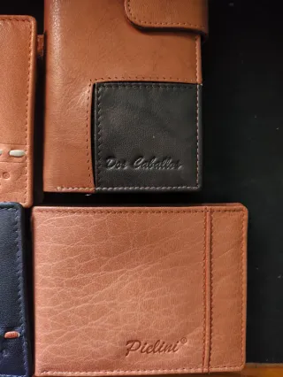 Lote de Carteras Piel Pielini, Dockers...