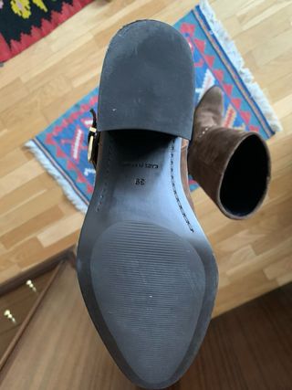 Botas Alpe ante marrón polaina