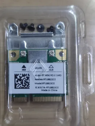 Tarjeta Mini PCIe WiFi Bluetooth RTL8822CE