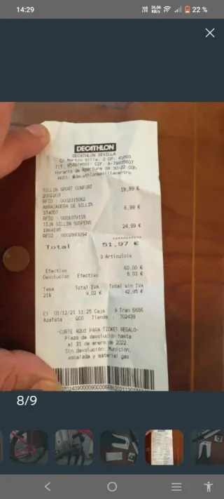 Bicicleta Rockrider 340 L