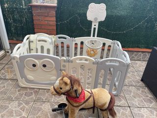 Parque infantil Ubaby - Corral + caballito regalo