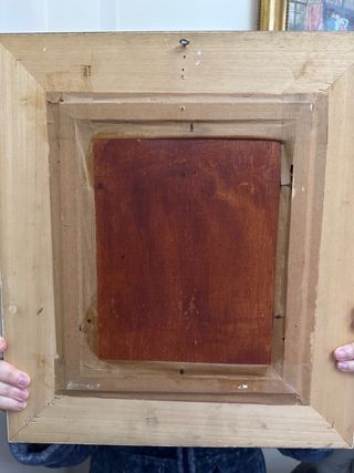 Oleo sobre tabla Lopez Canito