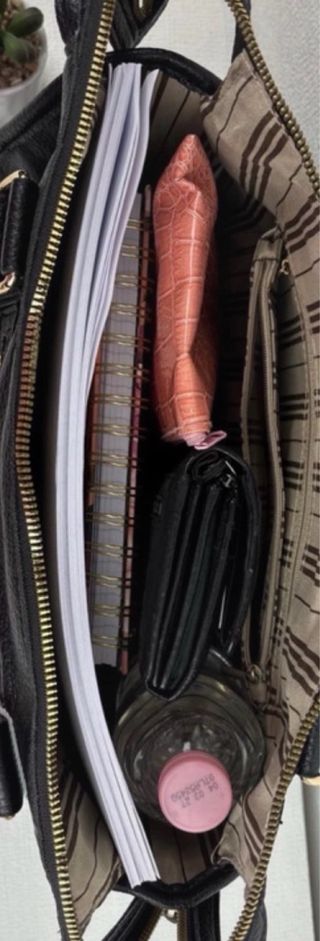 Borsa nera city bag misura XL (35x25x15cm)