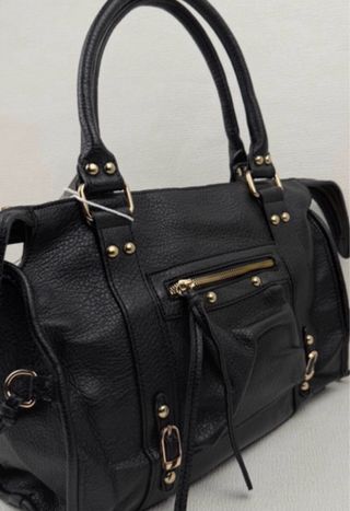 Borsa nera city bag misura XL (35x25x15cm)