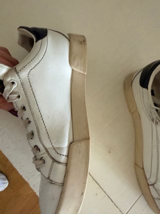 Zapatillas Dolce & Gabbana Blancas y Rosas