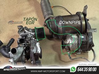 DOWNPIPE PARA AUDI A3 8V / SEAT LEON 5F / VW CADDY MK4 / GOLF 7/7.5 - 2.0 TDI / 1.6 TDI