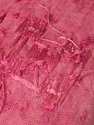 Copridivano in cotone fillato seta 247x65