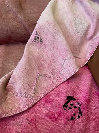 Copridivano in cotone fillato seta 247x65